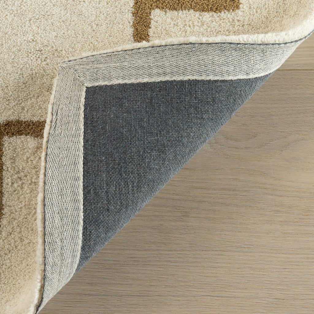 Soft Ivory Modern Rug for Luxury Interior Décor