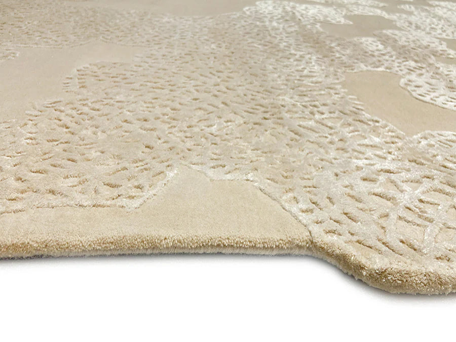 Coral Reef Silk Rug