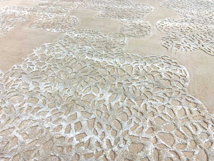 Coral Reef Silk Rug