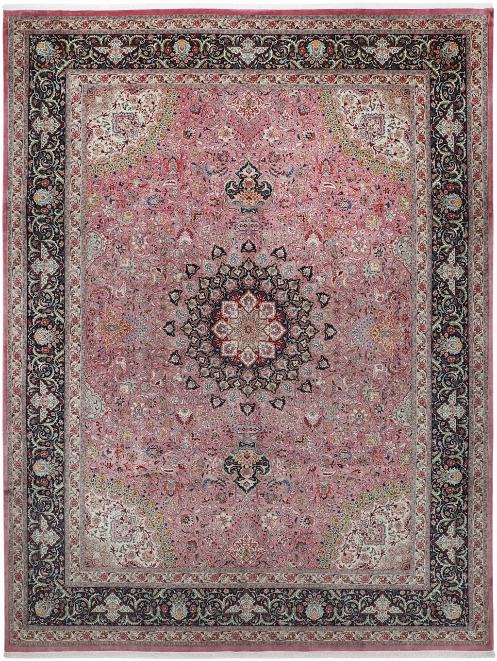 The Rosewood Dynasty Hand-Knotted Heritage Arabesque Rug