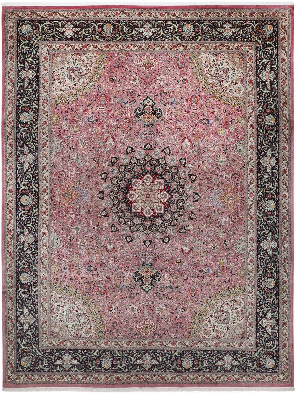 The Rosewood Dynasty Hand-Knotted Heritage Arabesque Rug