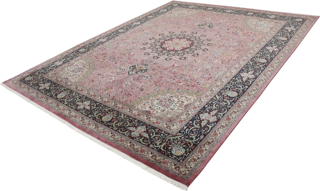 The Rosewood Dynasty Hand-Knotted Heritage Arabesque Rug