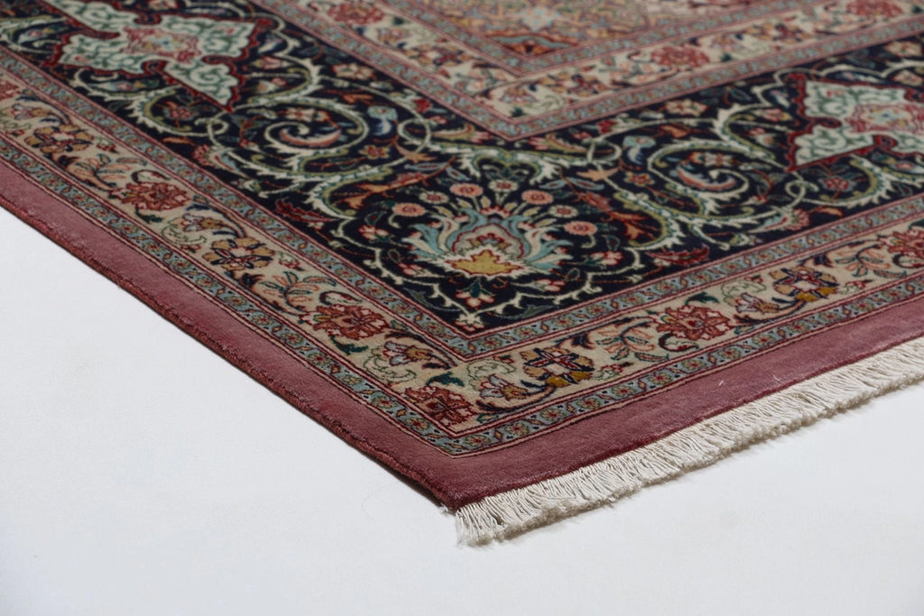 The Rosewood Dynasty Hand-Knotted Heritage Arabesque Rug