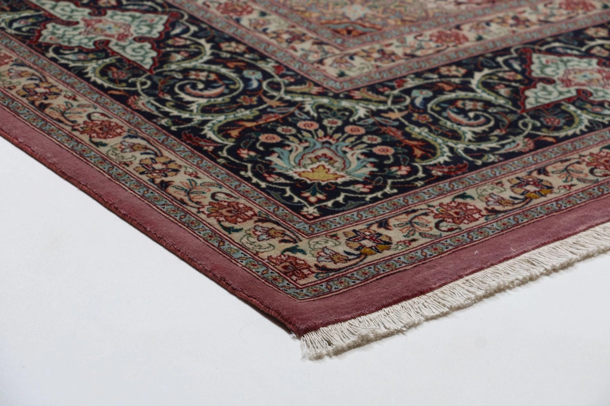 The Rosewood Dynasty Hand-Knotted Heritage Arabesque Rug
