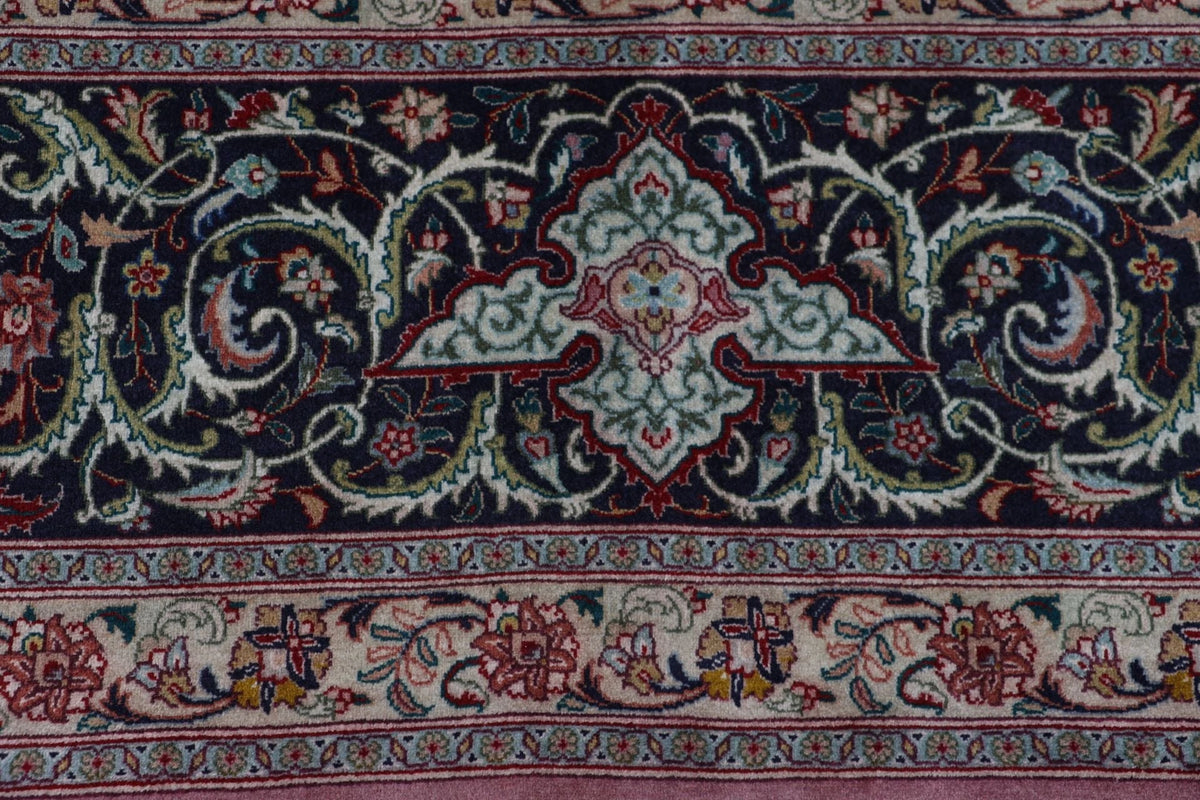 The Rosewood Dynasty Hand-Knotted Heritage Arabesque Rug