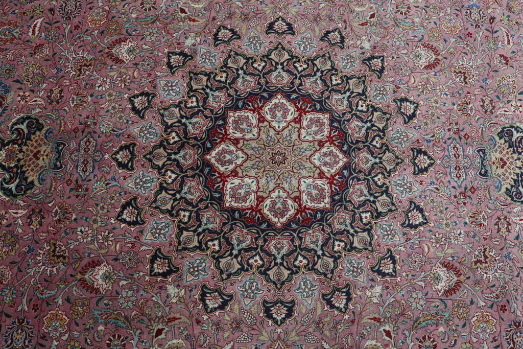 The Rosewood Dynasty Hand-Knotted Heritage Arabesque Rug