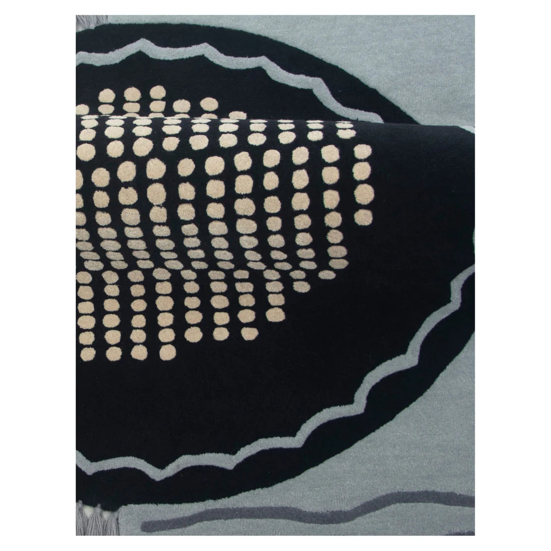 Ash Crest Fringe Detail Rug