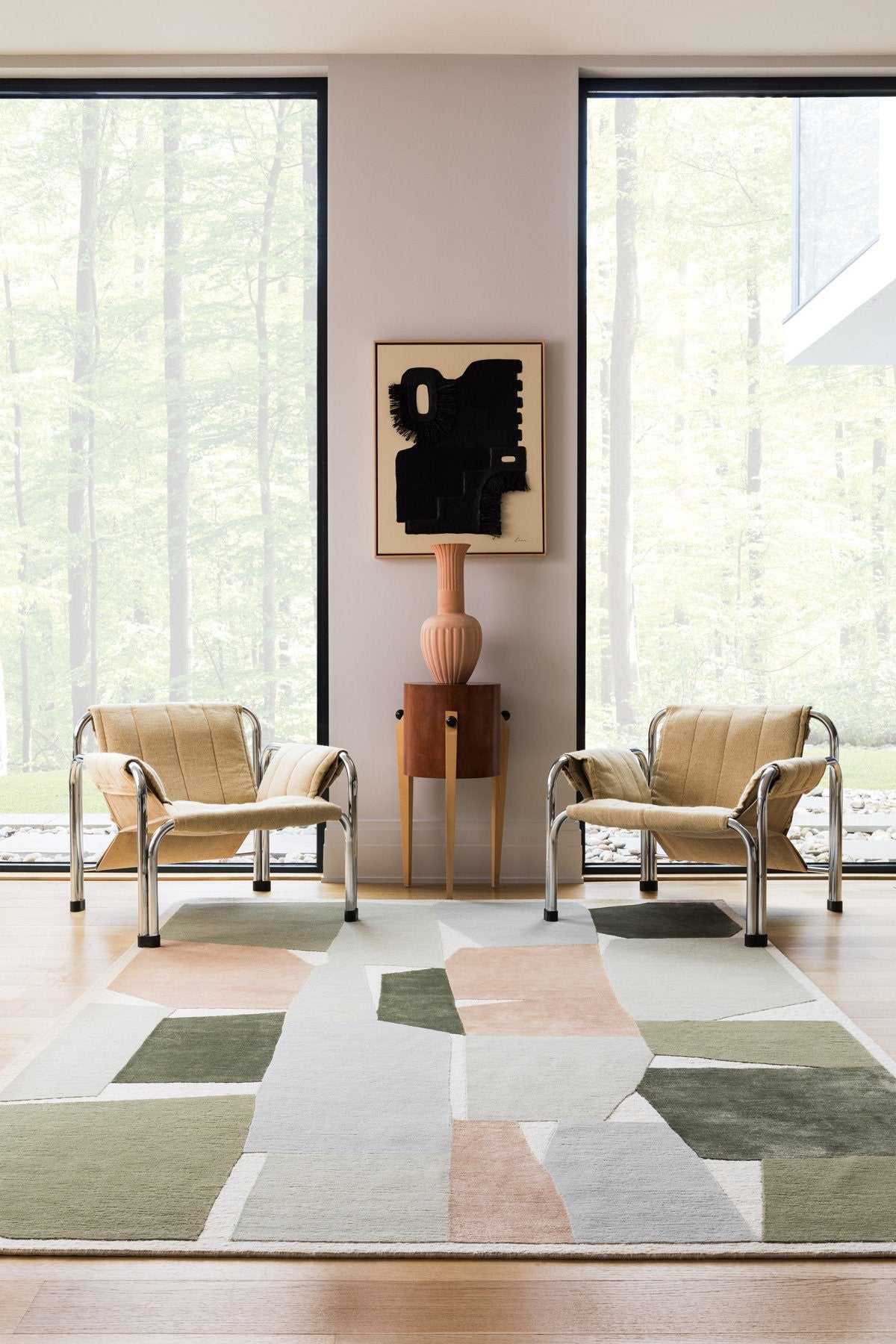 Atelier Cubique Luxury Silk Rug