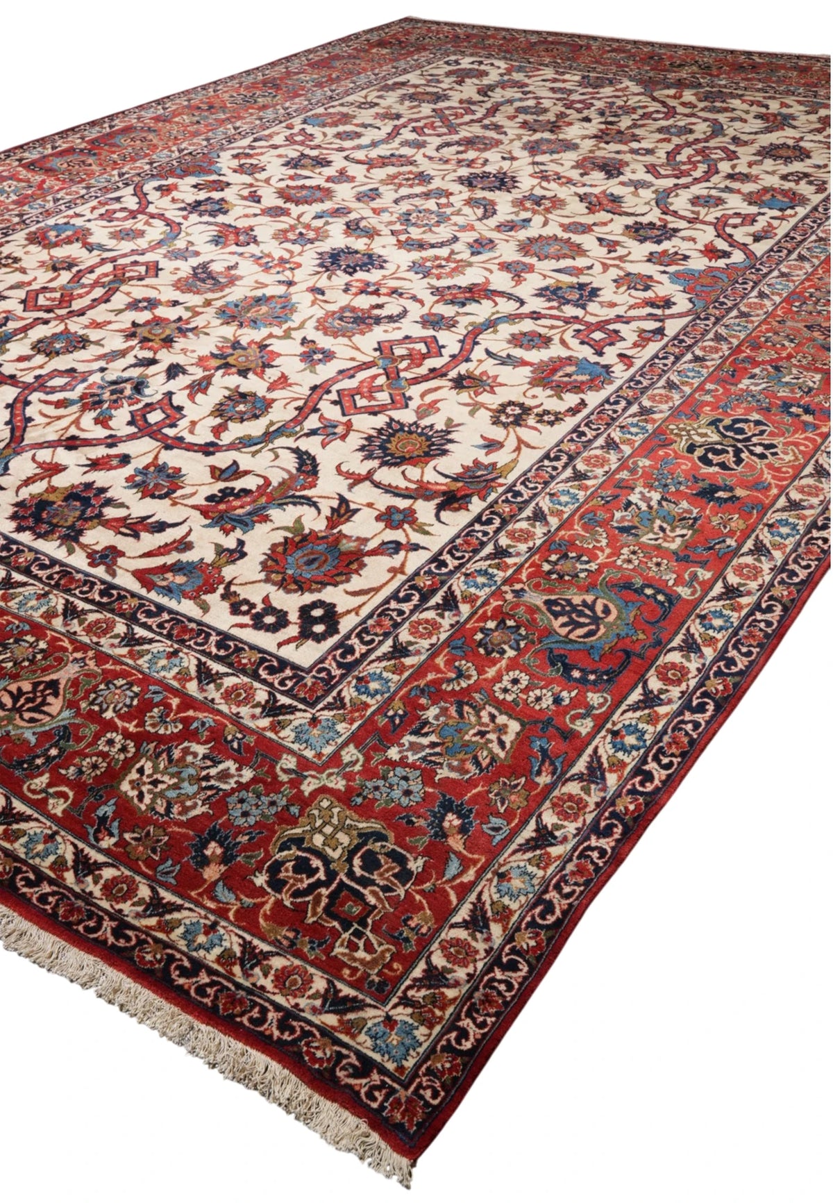 Grand Palace Isfahan Arabesque Wool Rug