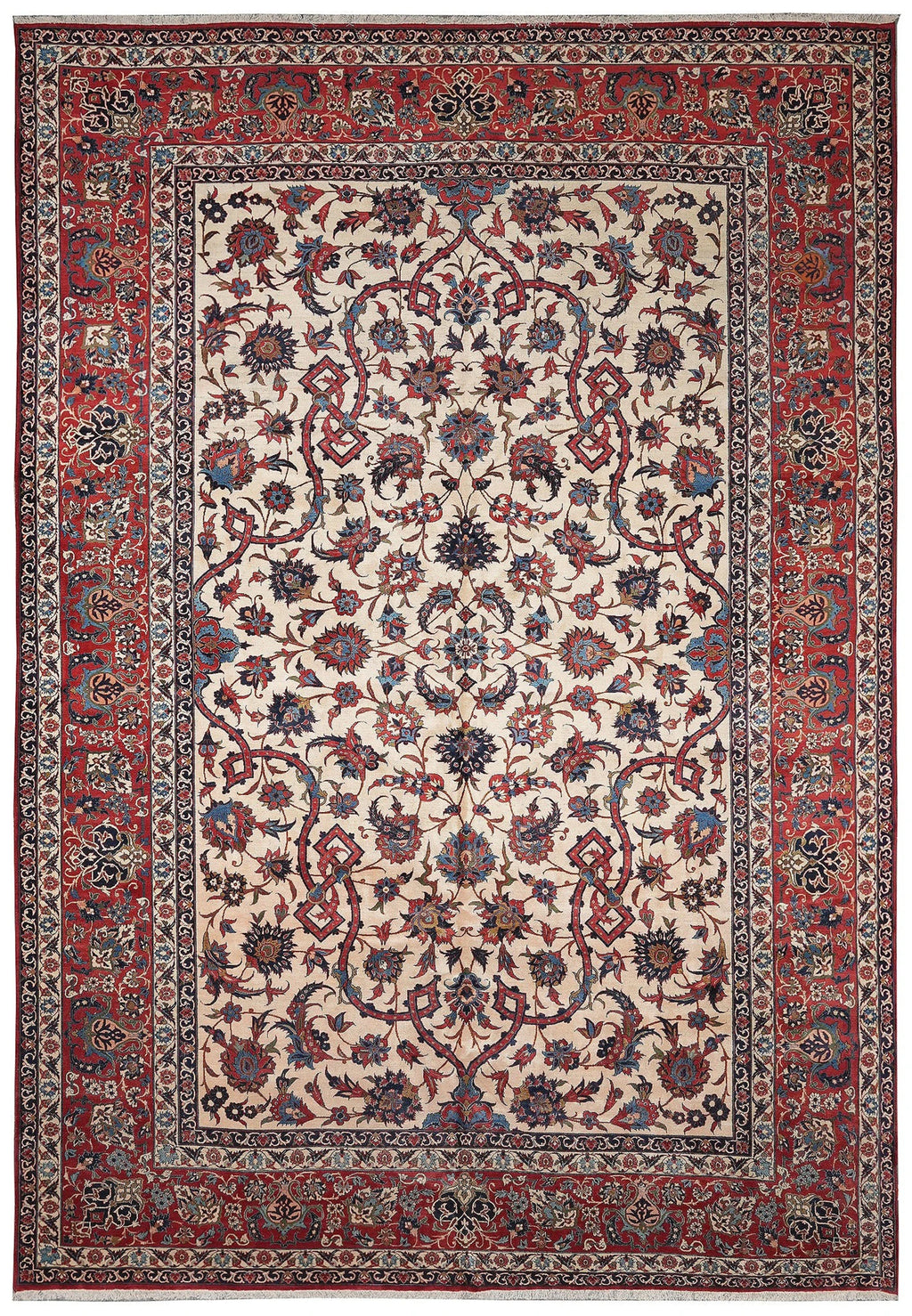 Grand Palace Isfahan Arabesque Wool Rug