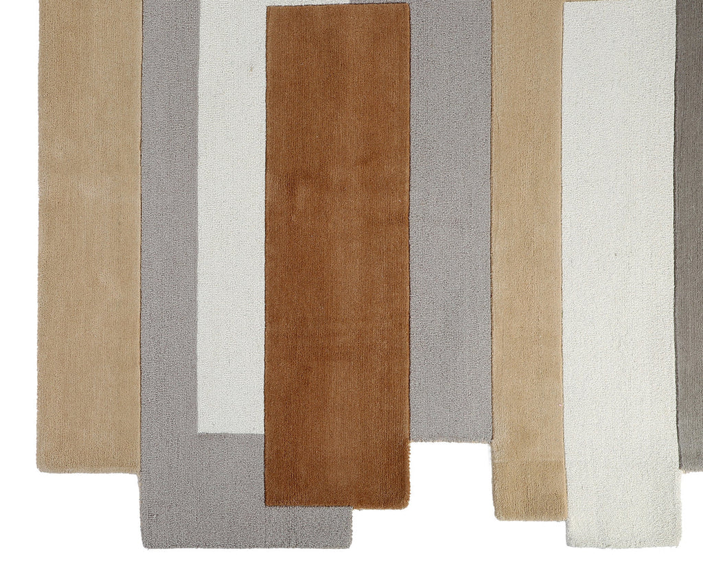 Overlapping Stripe Statement Carpet