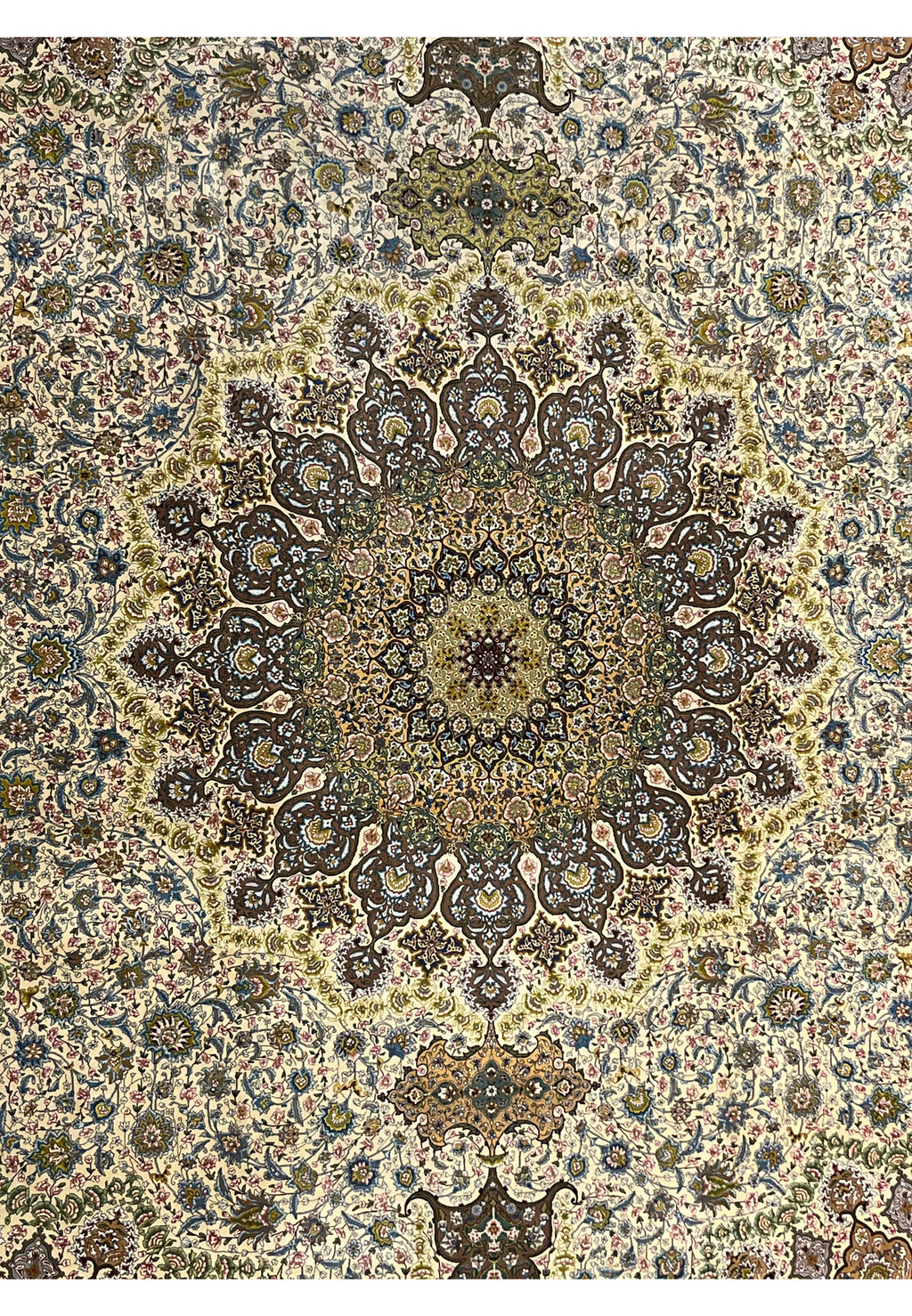 Hand-Knotted Sovereign Heritage Grand Medallion Luxury Wool Rug