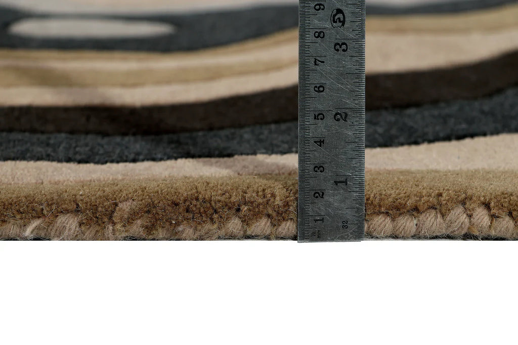 Agate Layer Organic Shape Irregular Rug