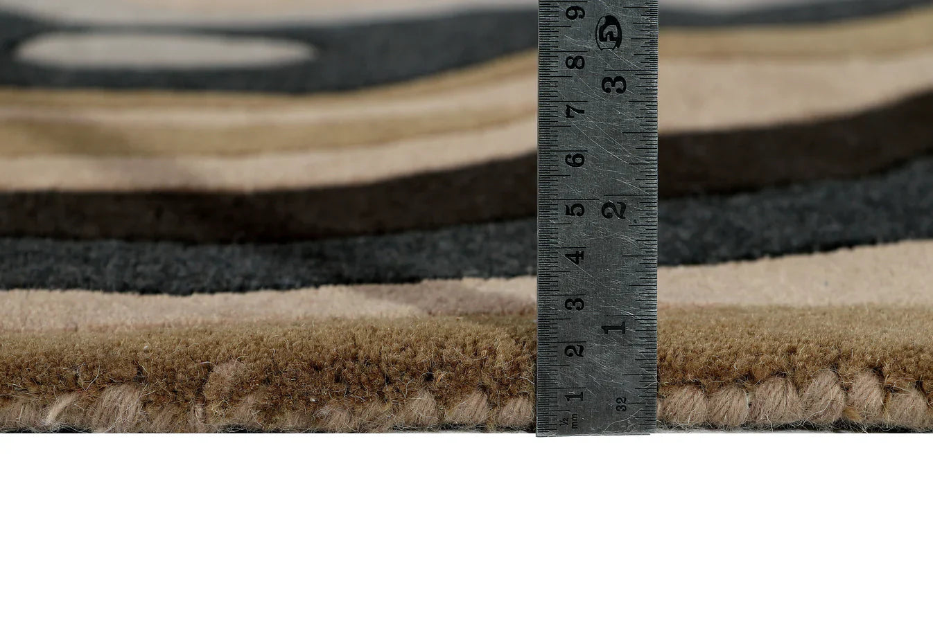 Agate Layer Organic Shape Irregular Rug
