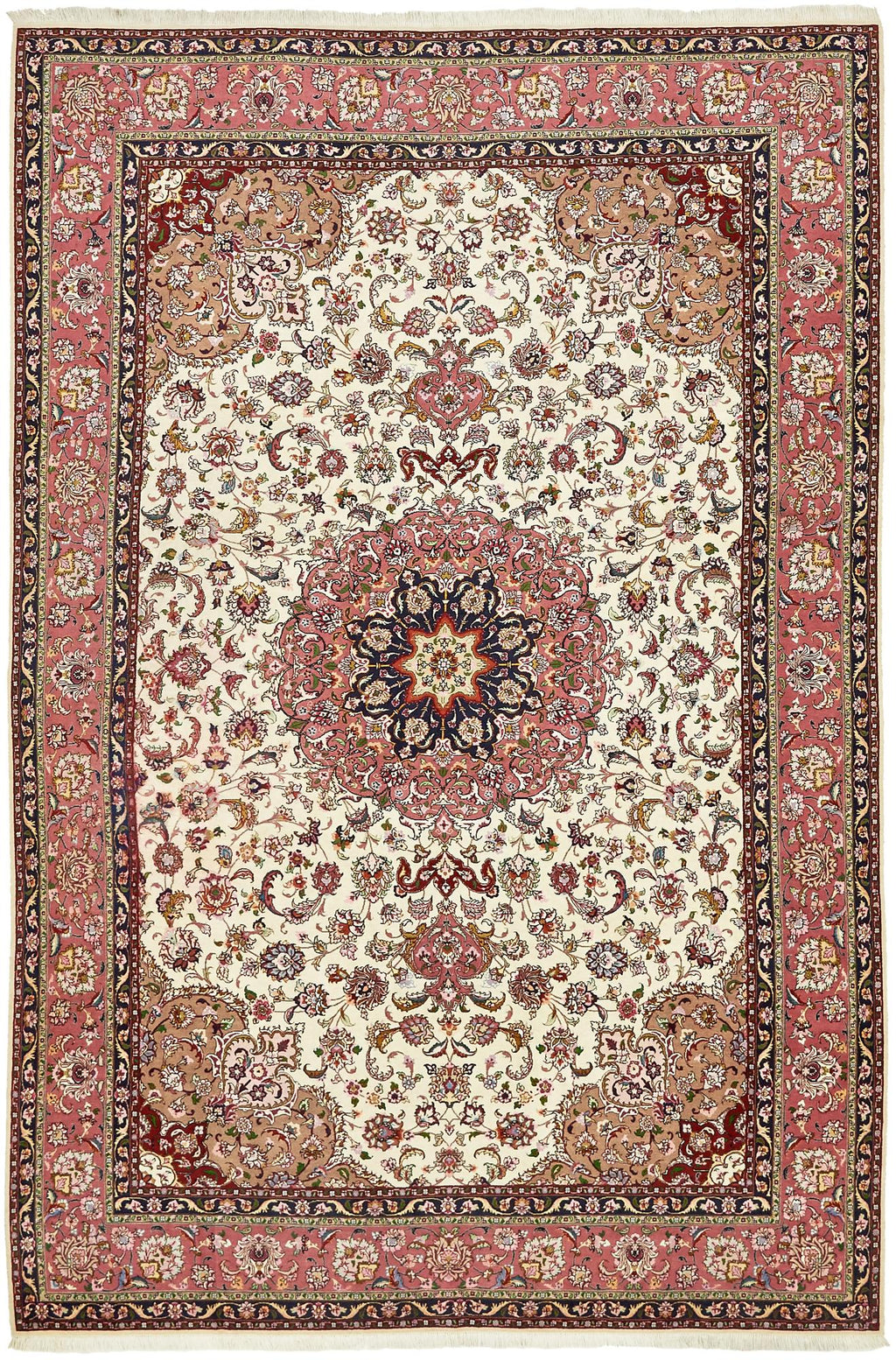 Imperial Kashan Palace Medallion Wool Masterpiece Rug