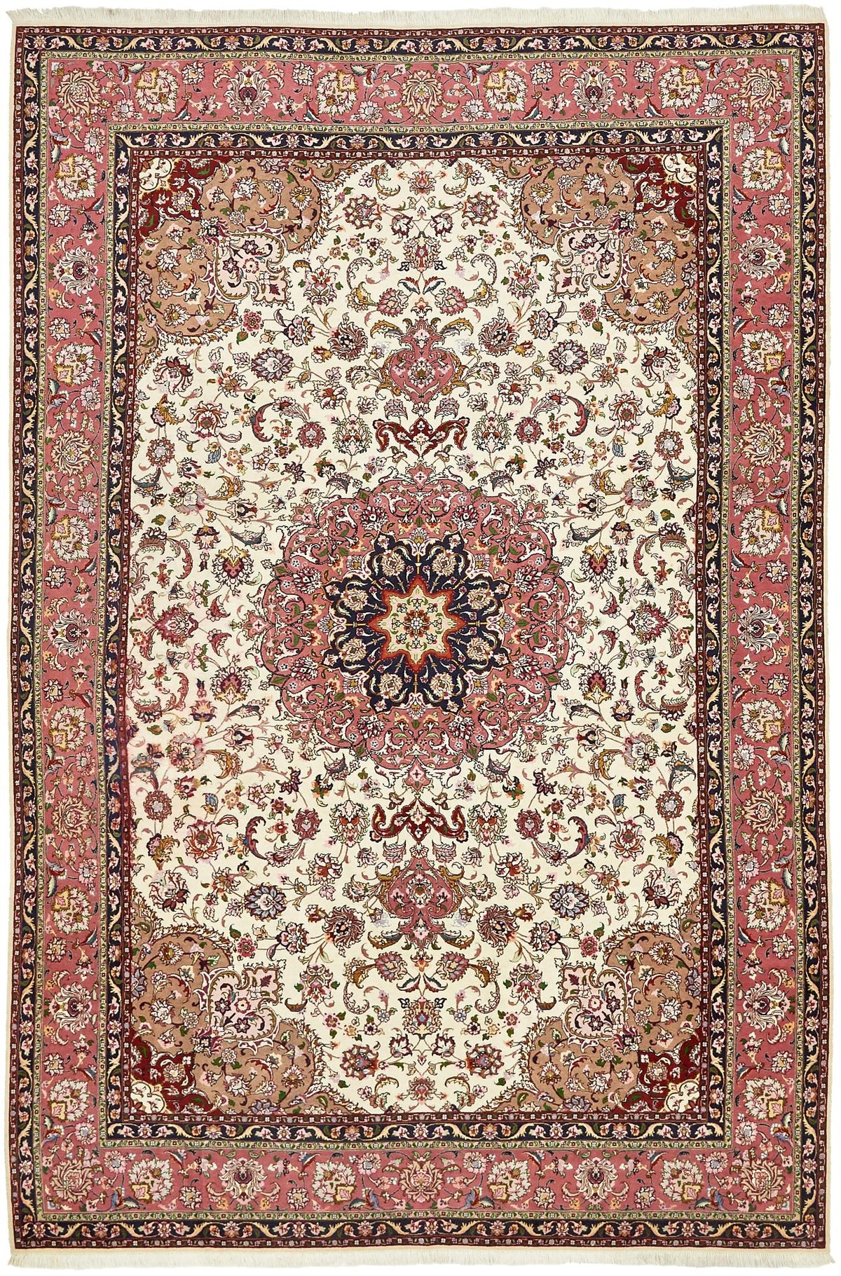 Imperial Kashan Palace Medallion Wool Masterpiece Rug