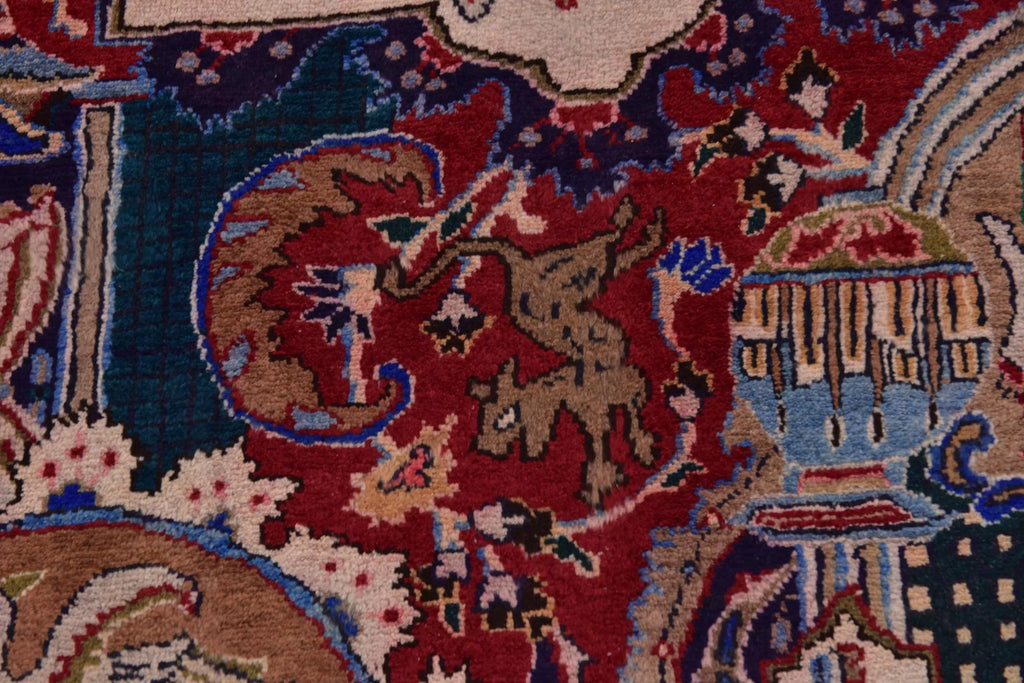 Hand-Knotted Royal Persepolis Pictorial Wool Carpet