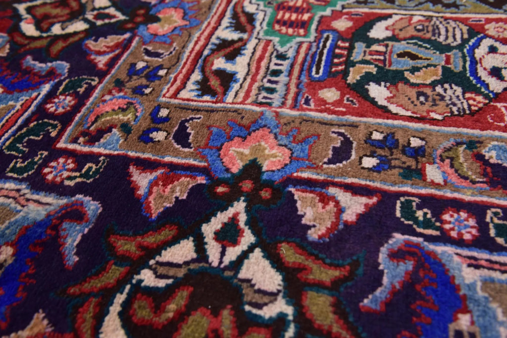 Hand-Knotted Royal Persepolis Pictorial Wool Carpet