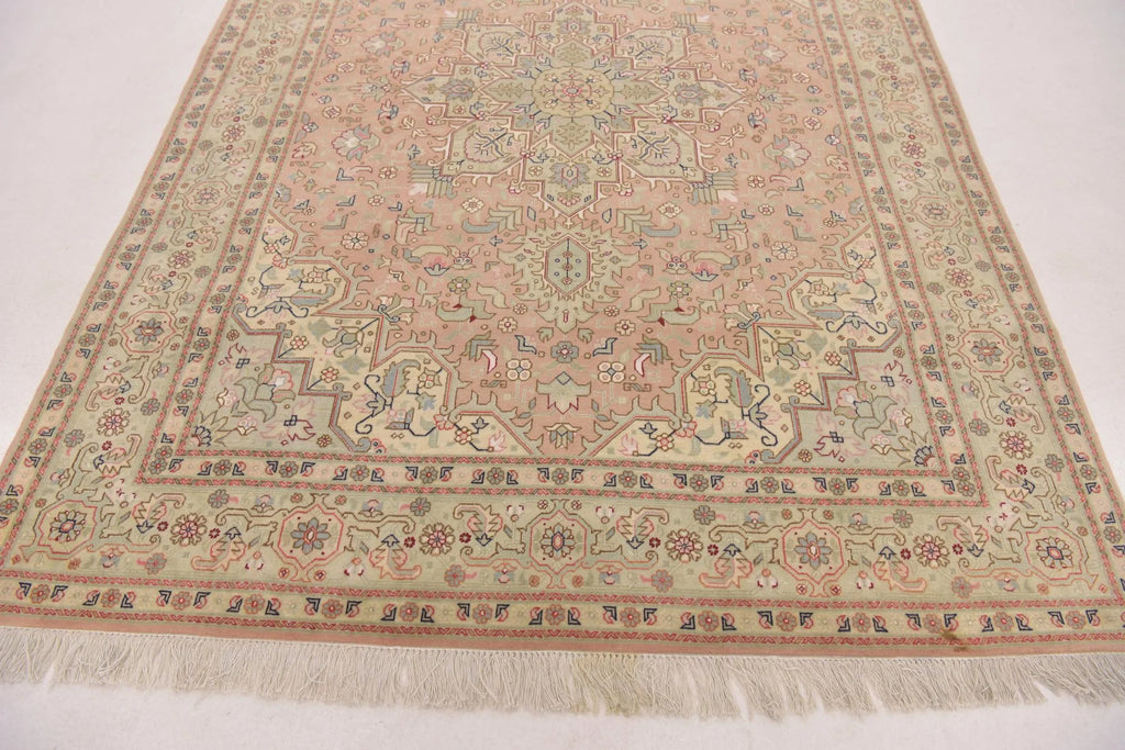 Celestial Star Medallion Handcrafted Wool Rug