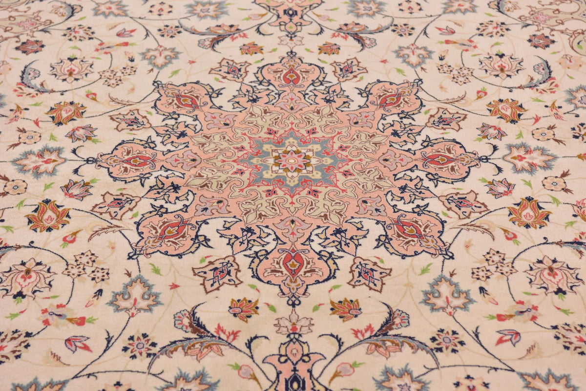 Royal Isfahan Coral Blossom Wool Rug