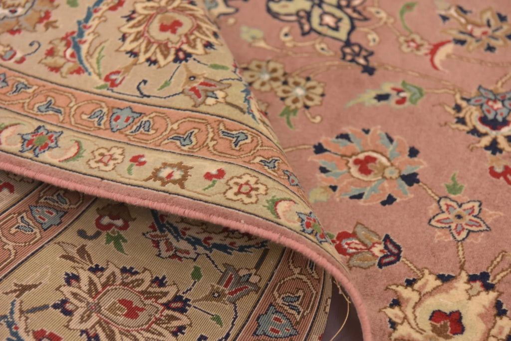Royal Kashan Dusky Rose Wool Rug