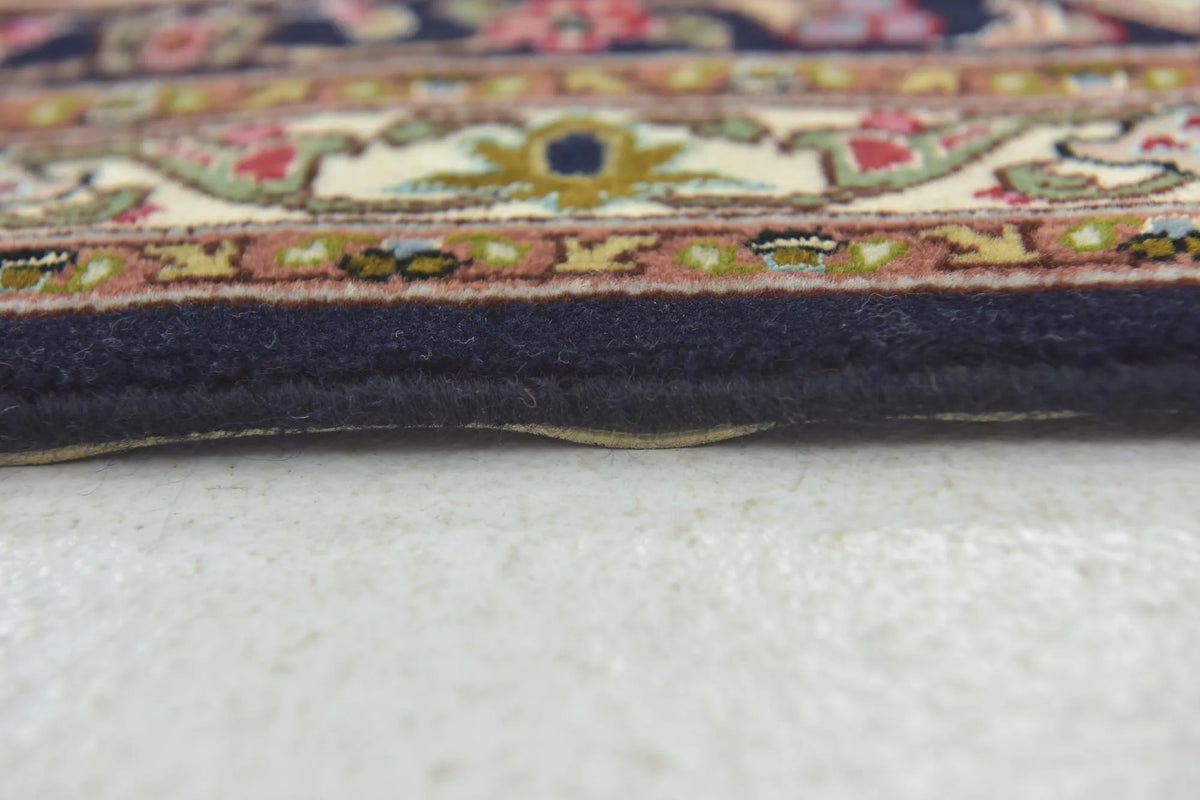 Hand-Knotted Grand Kaleidoscope Ochre Wool Rug