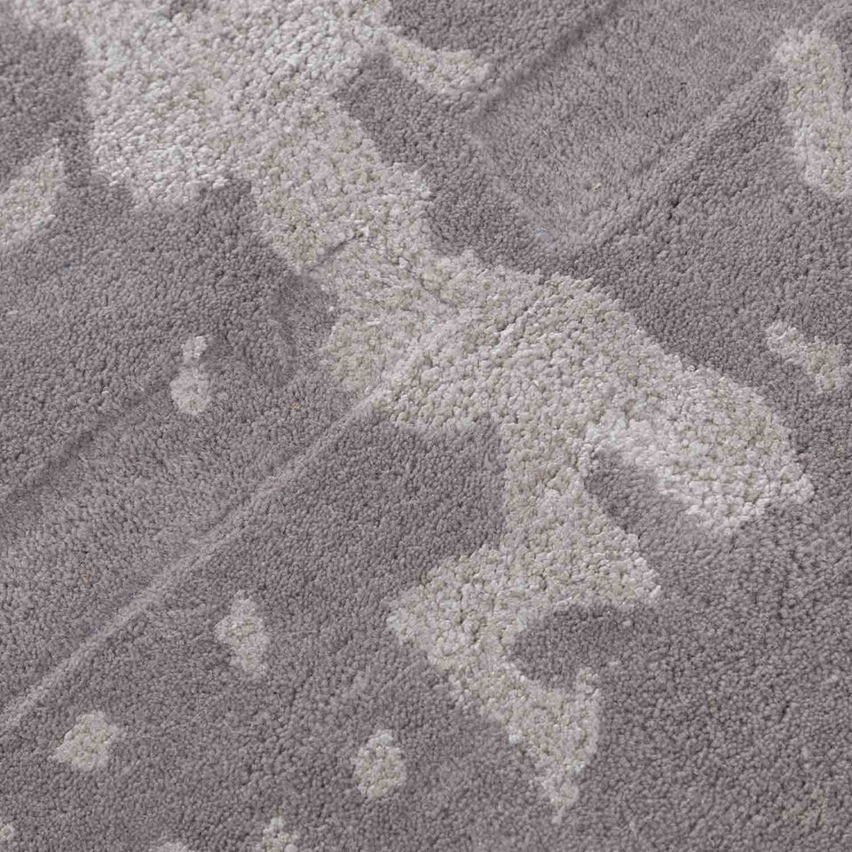 Ash Veil Contemporary Designer Rug