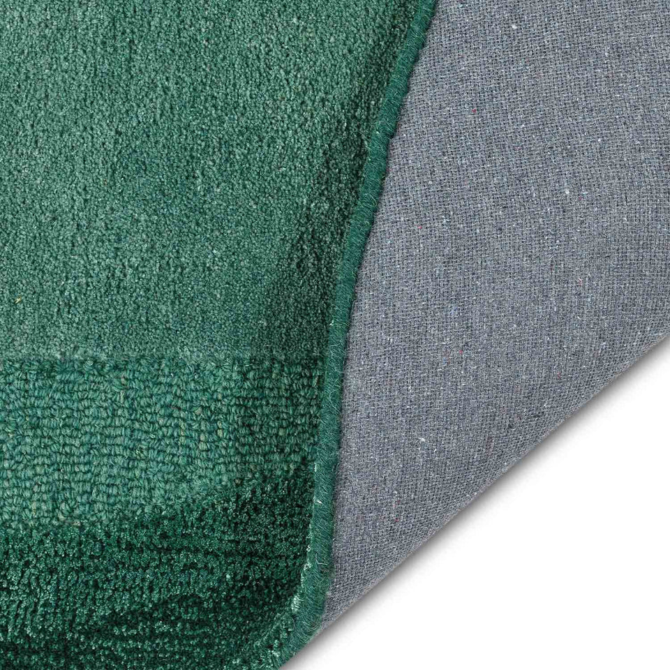 Emerald Layered Texture Rug
