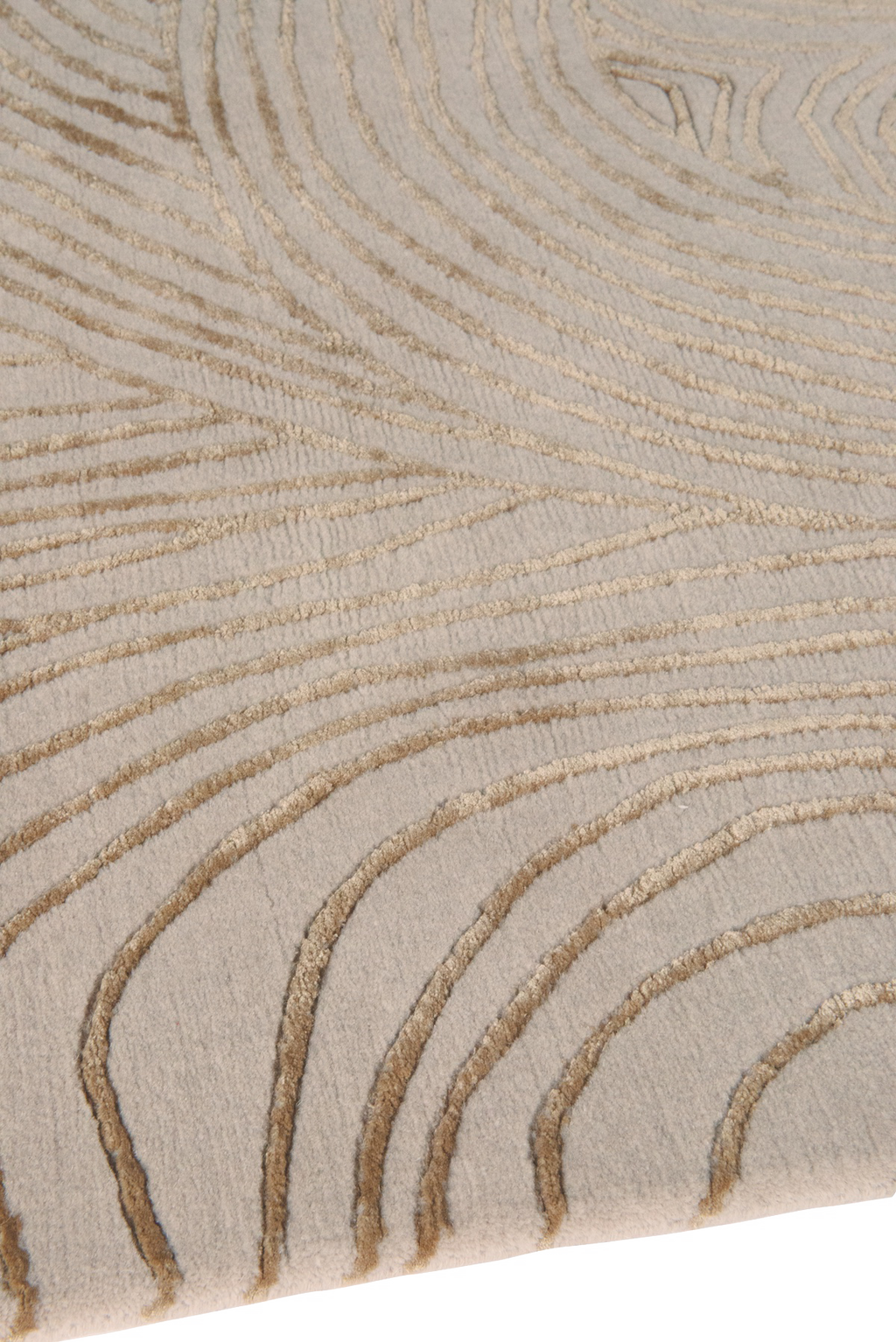 Gilded Harmony Silk Viscose Area Rug