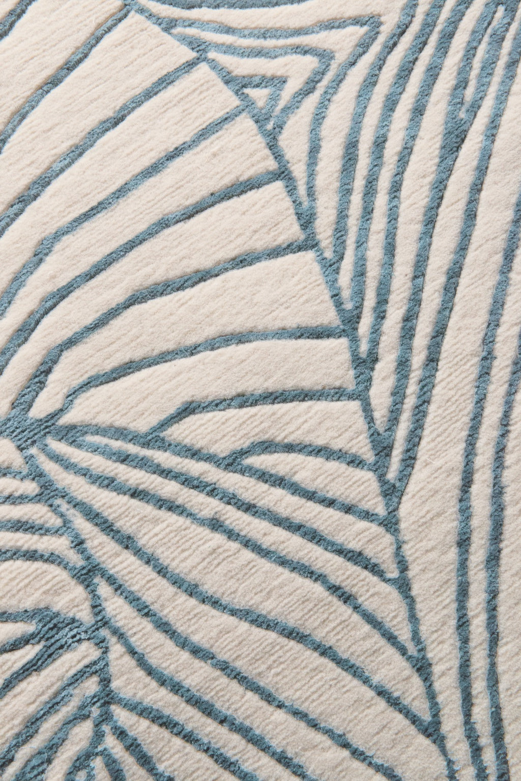 Azure Reverie Designer Silk Rug