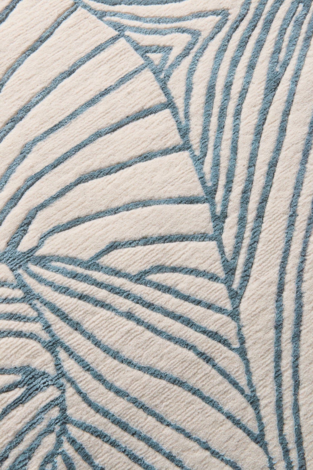 Azure Reverie Designer Silk Rug