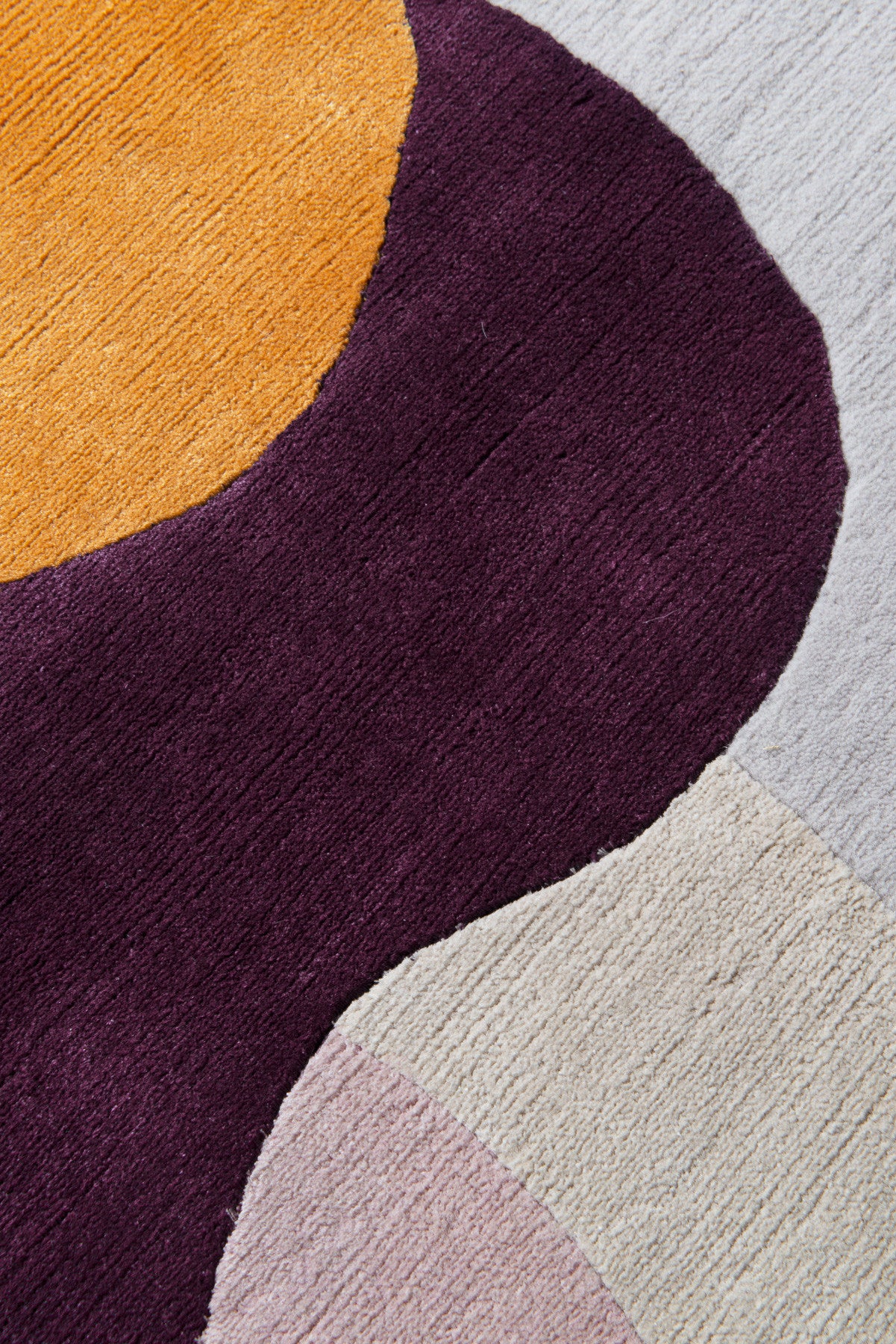 Velvet Mirage Silk Viscose Abstract Area Rug