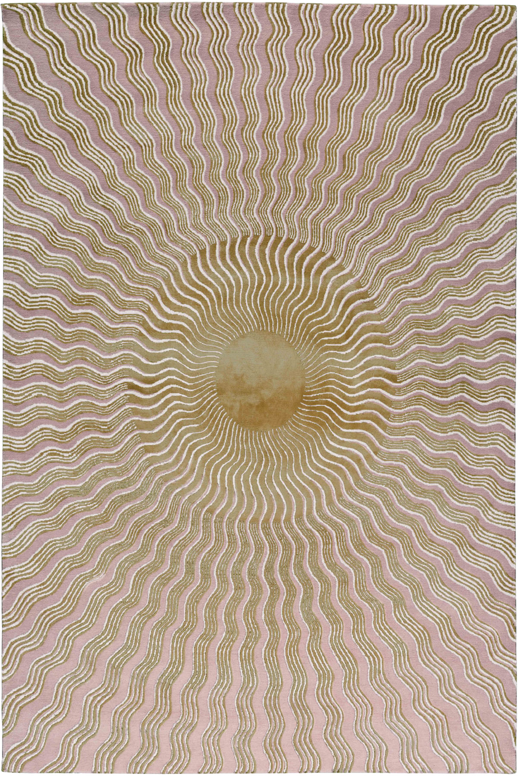 Radiant Solstice Silk Viscose Area Rug