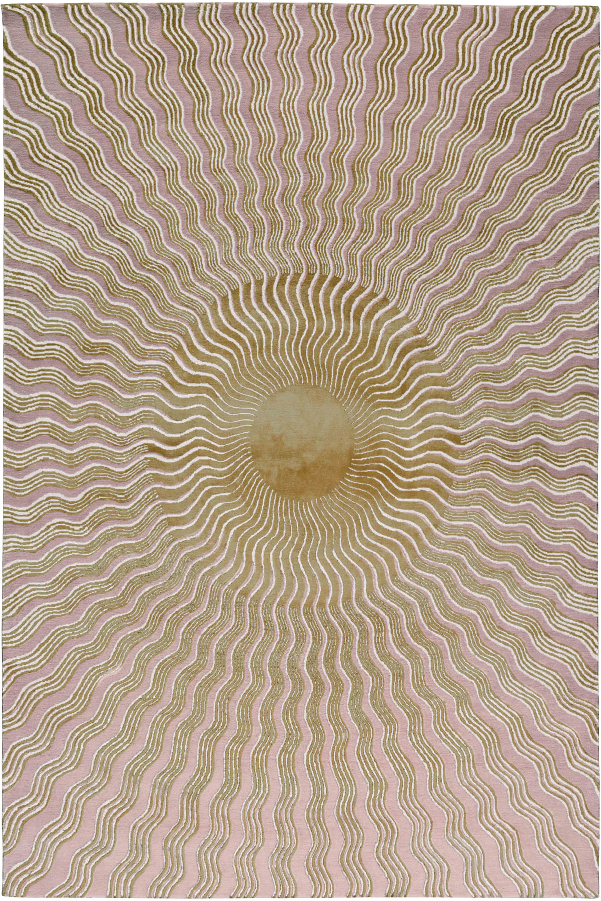 Radiant Solstice Silk Viscose Area Rug
