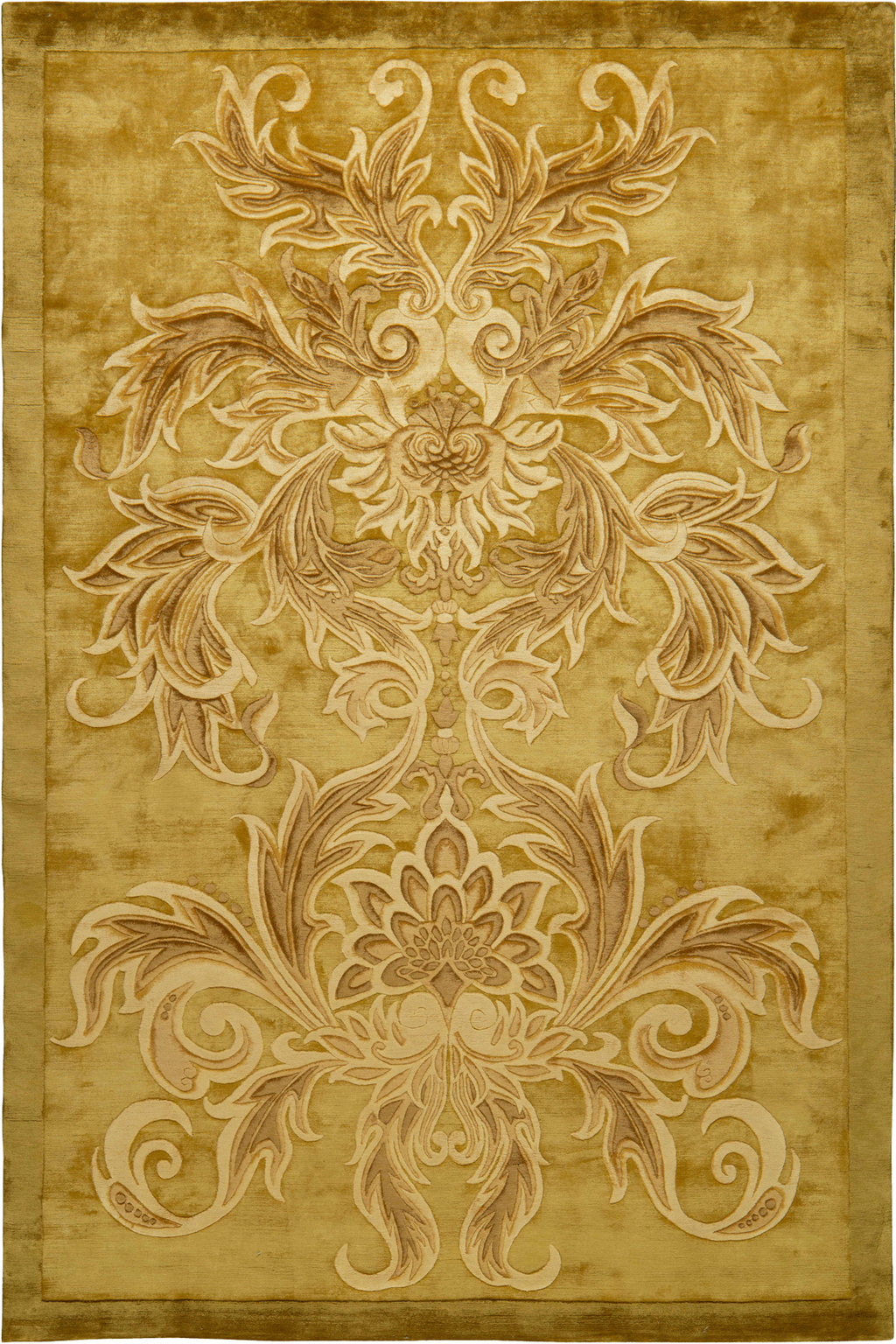 Regal Arabesque Silk Viscose Rug