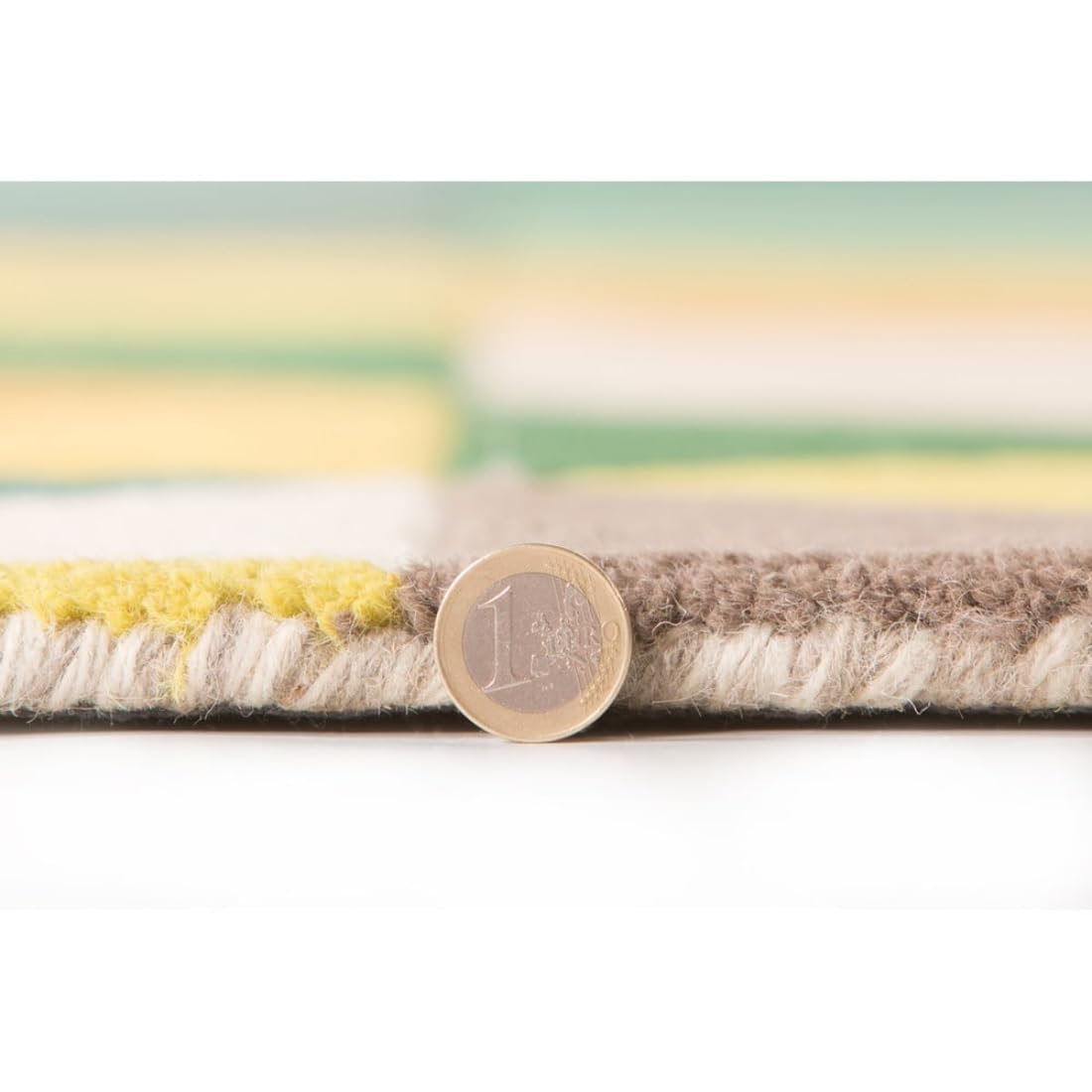 Floral Woolen Handmade Rectangular Bedroom Drawing Room Hall and Floor