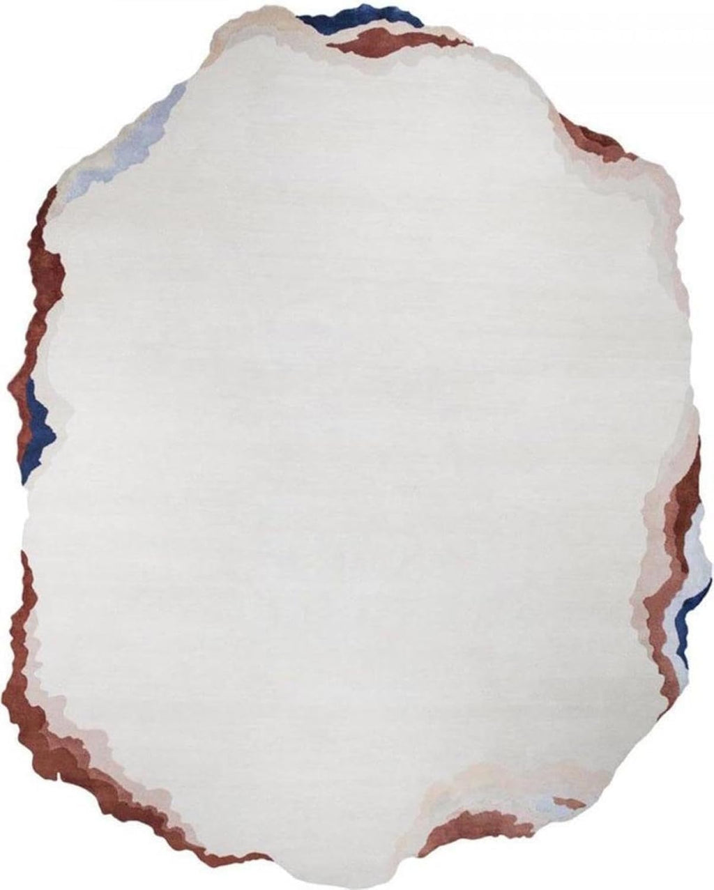 Abstract Edgeform Area Rug