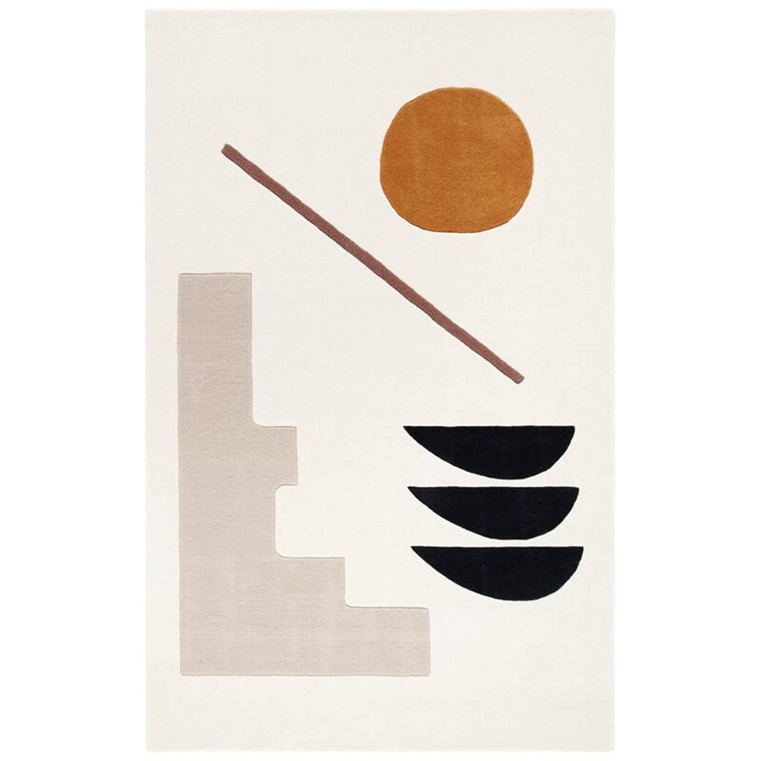 Modern Hand Tufted Rug