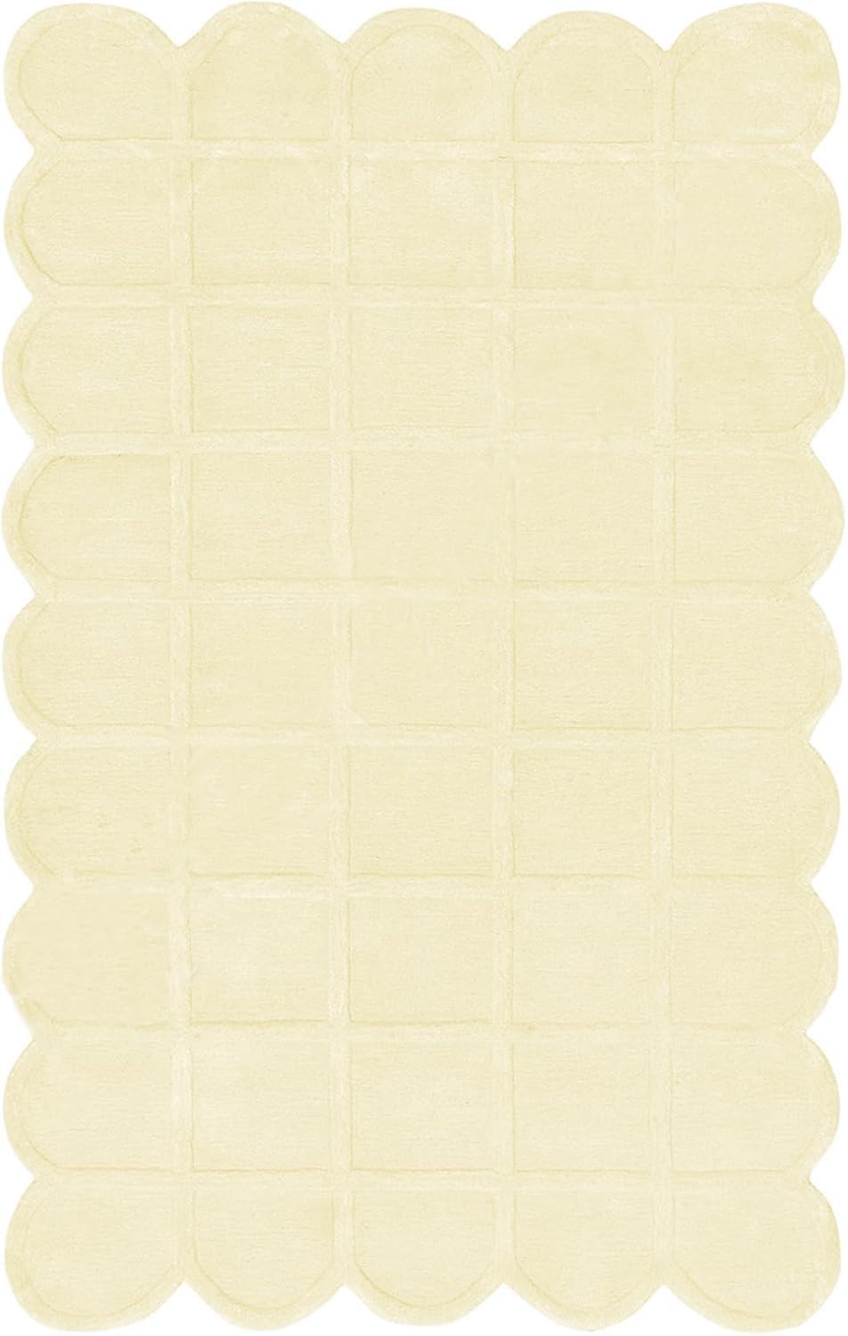 High-Low Hand Tufted Wool Carpets Export Quality for Living Room-Bedroom & Hall