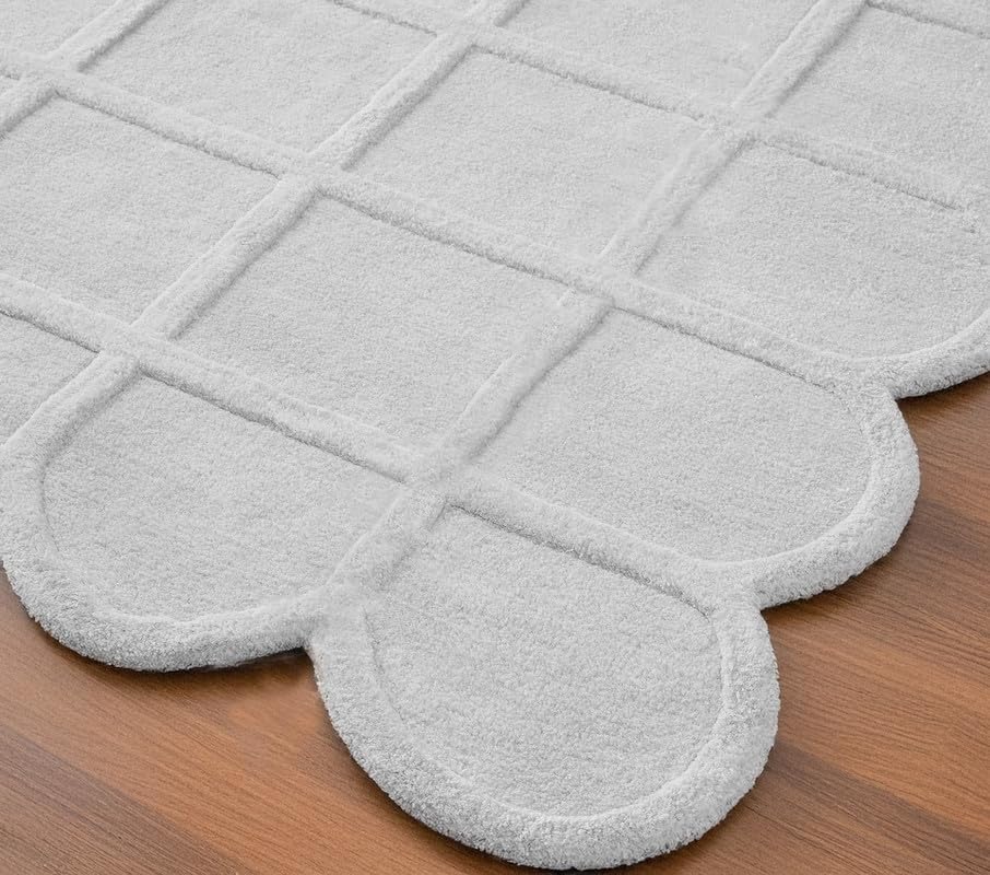 High-Low Hand Tufted Wool Carpets Export Quality for Living Room-Bedroom & Hall