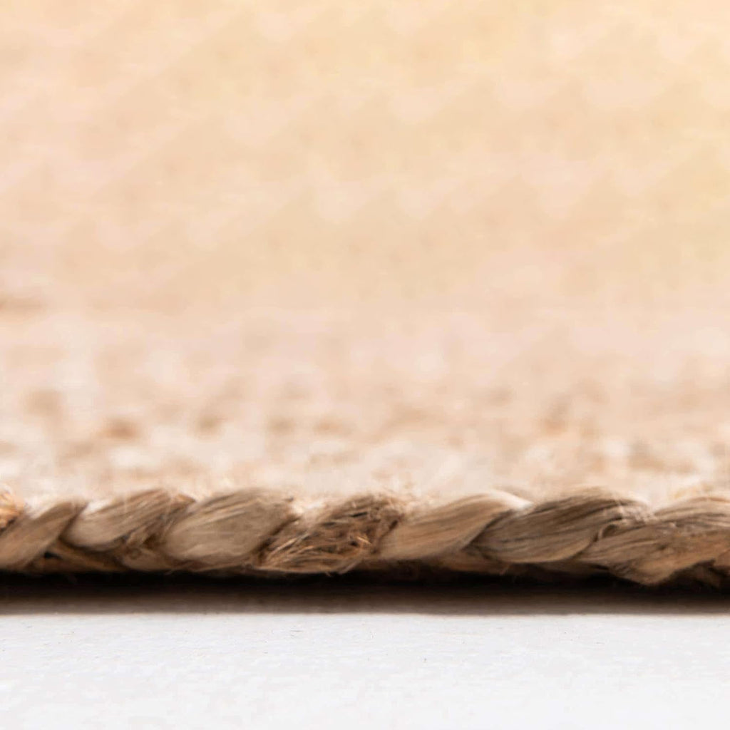 Organic Fiber Round Jute Carpet