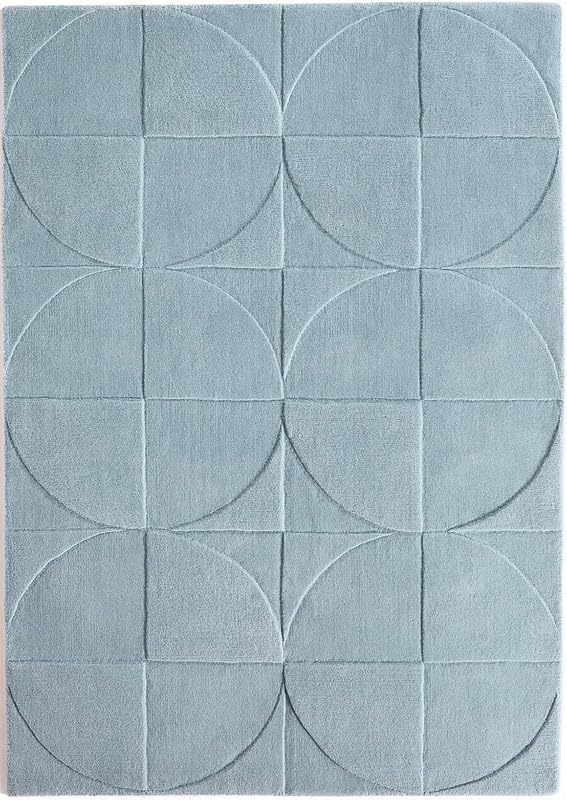 Cloud Orbit Designer Wool Rug