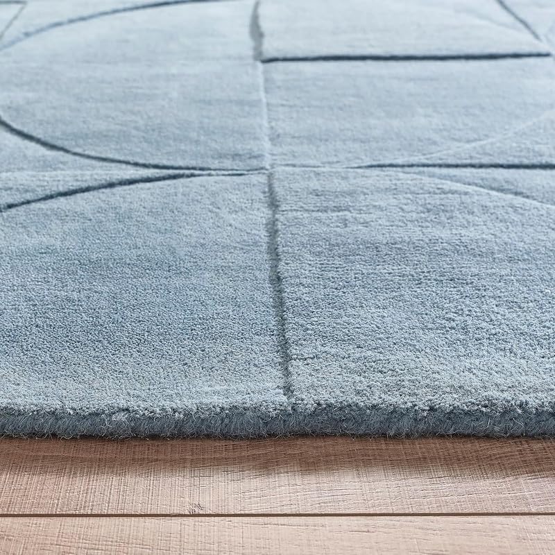 Cloud Orbit Designer Wool Rug