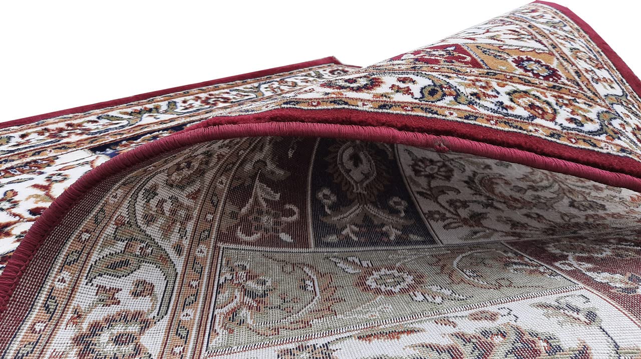 Floral Design Soft Acrylic Carpet for Living Room