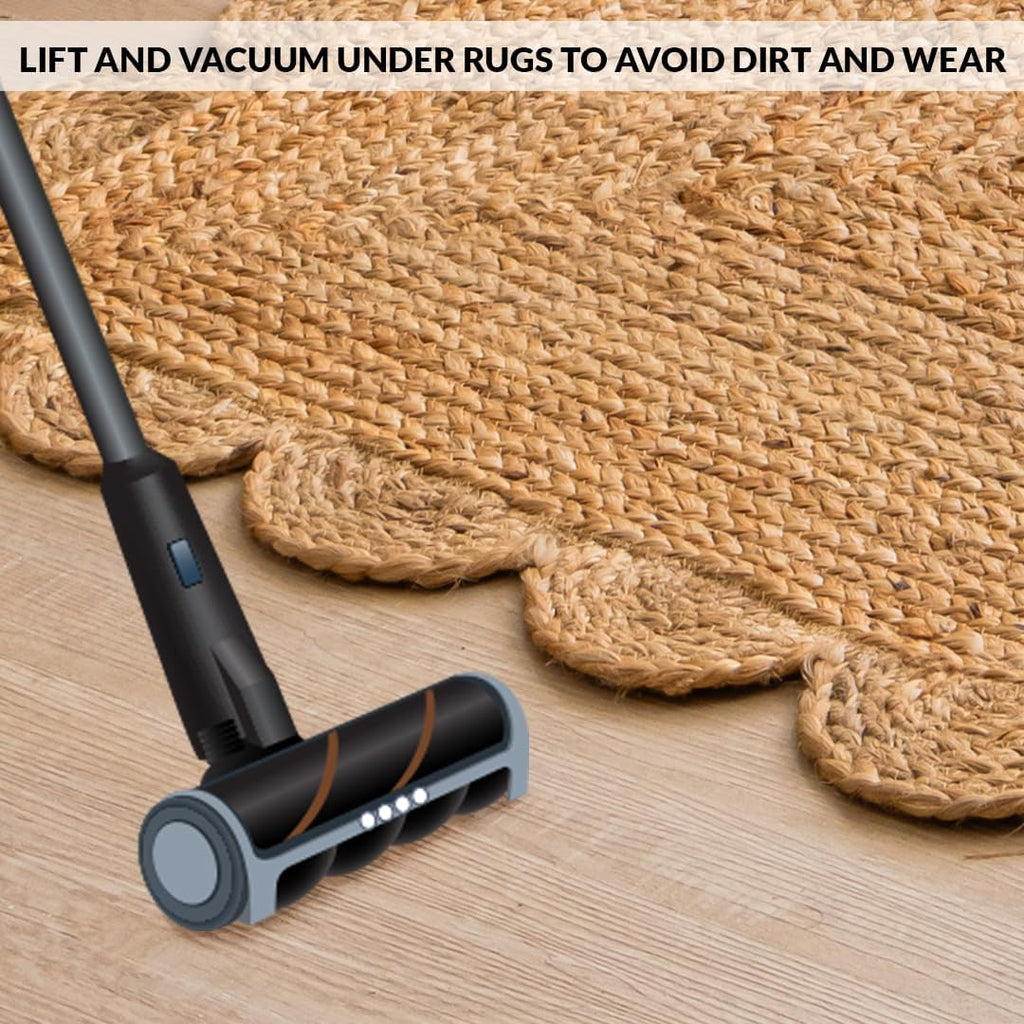 Decorative Border Jute Rug