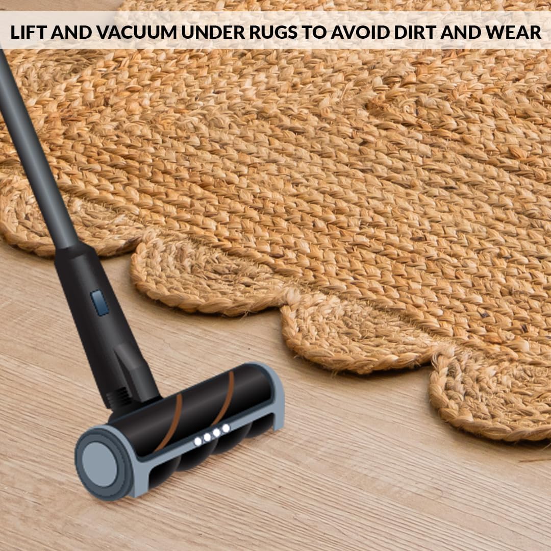 Decorative Border Jute Rug
