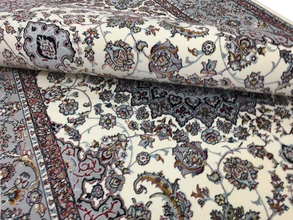 Luxury Irani Living Room Carpet with Soft Vintage Style Design