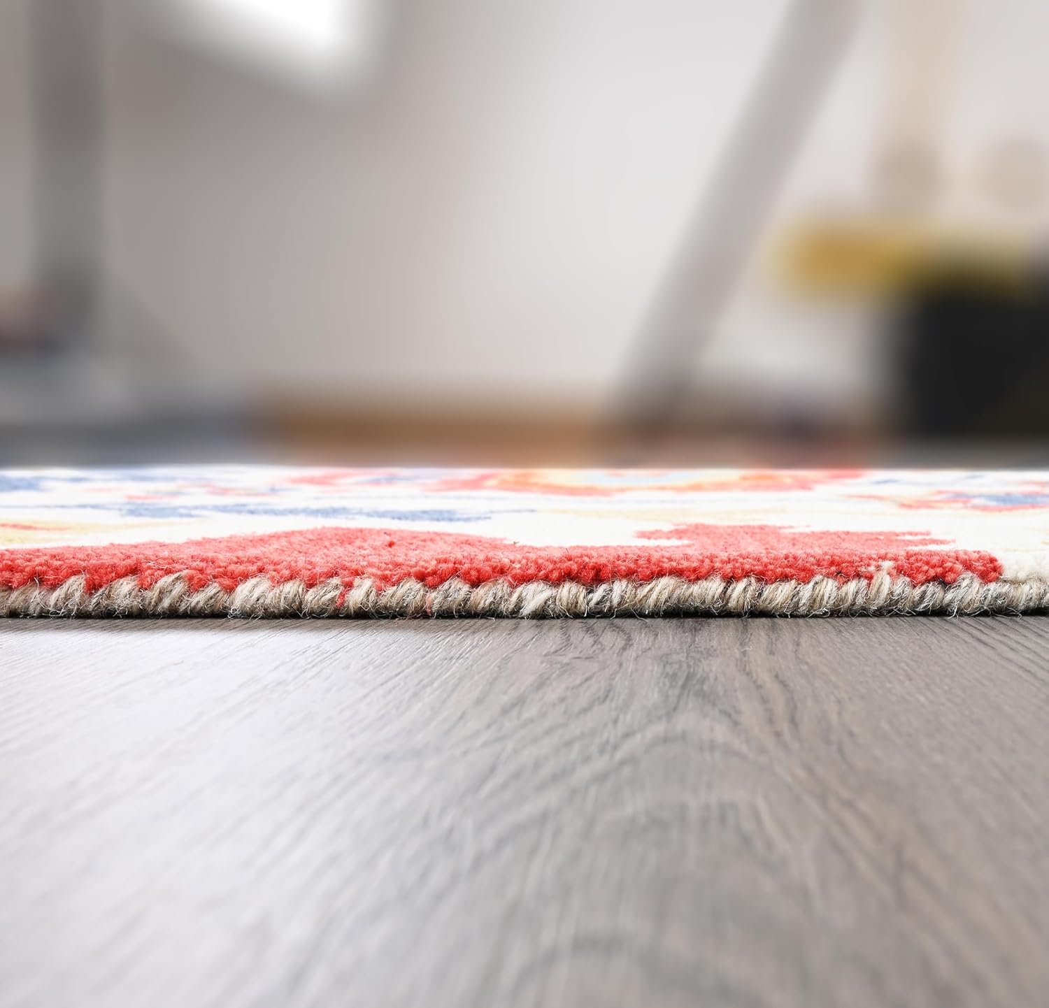 Contemporary Multicolor Designer Floral Area Rug