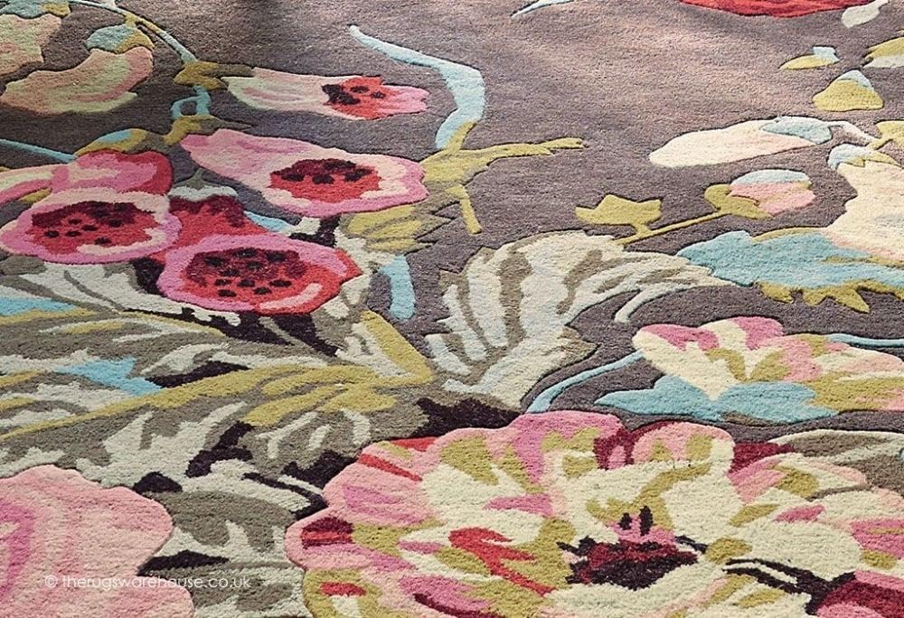 Artistic Bloom Pattern Living Room Rug