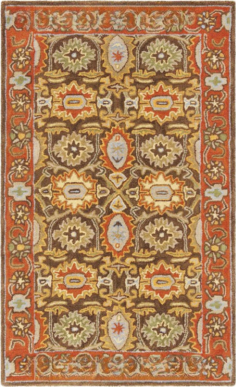 Persian Floral Wool Rug